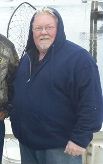 J.F. Kilty on a boat deck in 2015, weighing 310 pounds